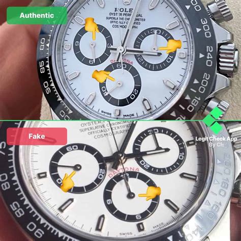 rolex dayton a fake|Feature: Real vs Fake – Rolex Daytona .